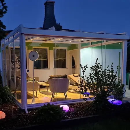 Ferienhaus Gruener Bungalow Kontaktloser Checkin Stendell Buitenkant foto