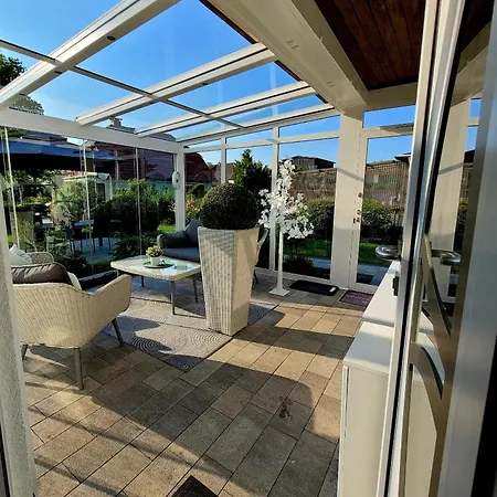 Ferienhaus Gruener Bungalow Kontaktloser Checkin Stendell Buitenkant foto